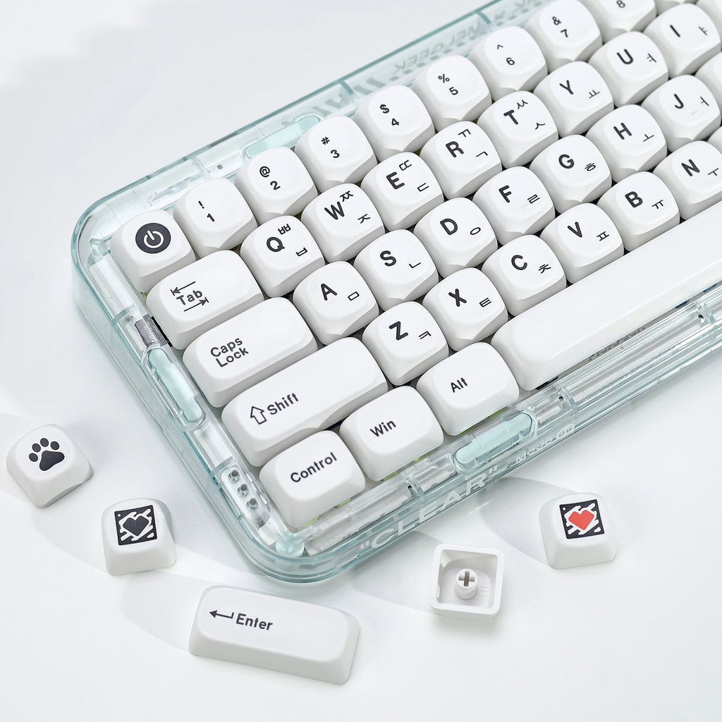 KBDiy Korean GMK Minimal KOA PBT Keycaps