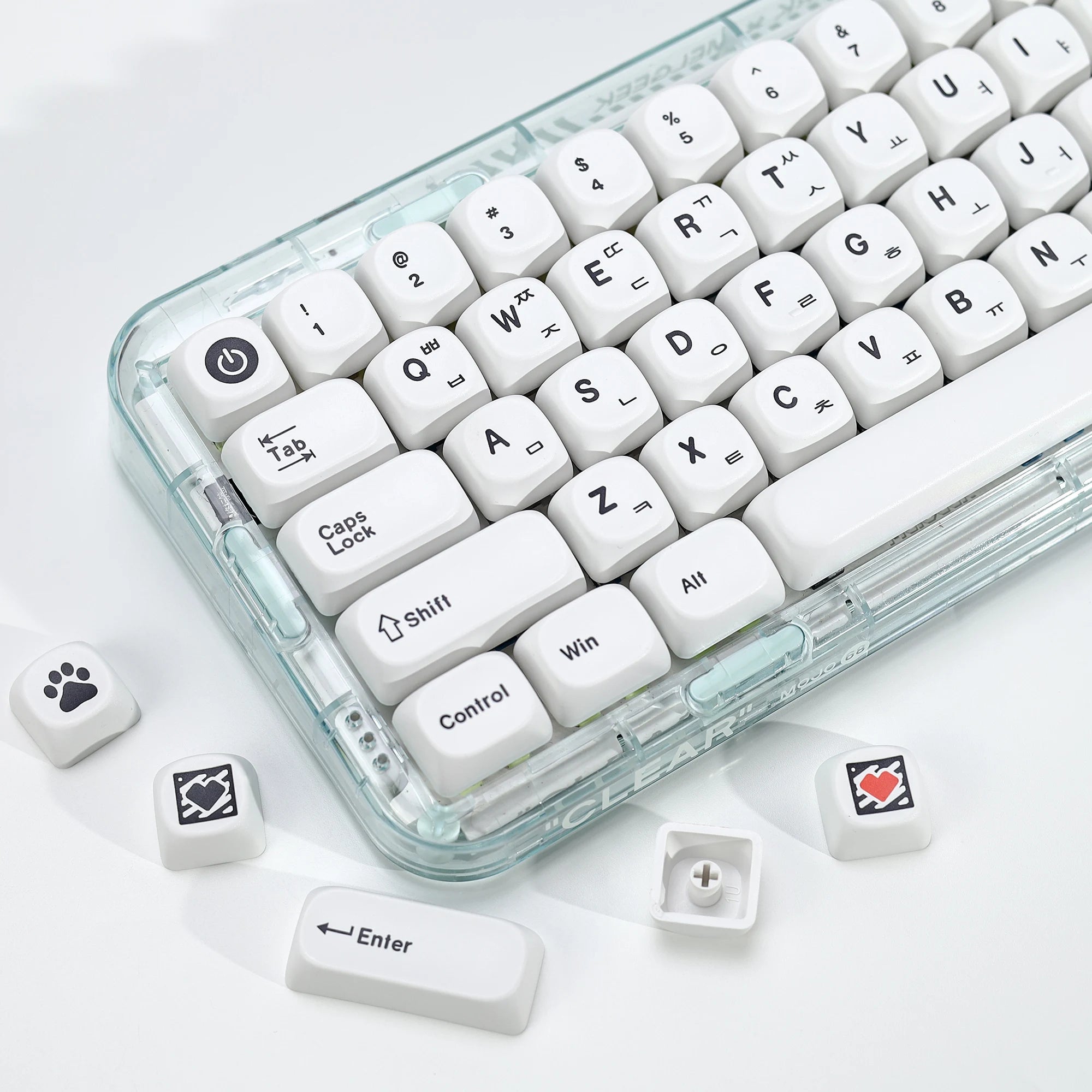 KBDiy Korean GMK Minimal KOA PBT Keycaps