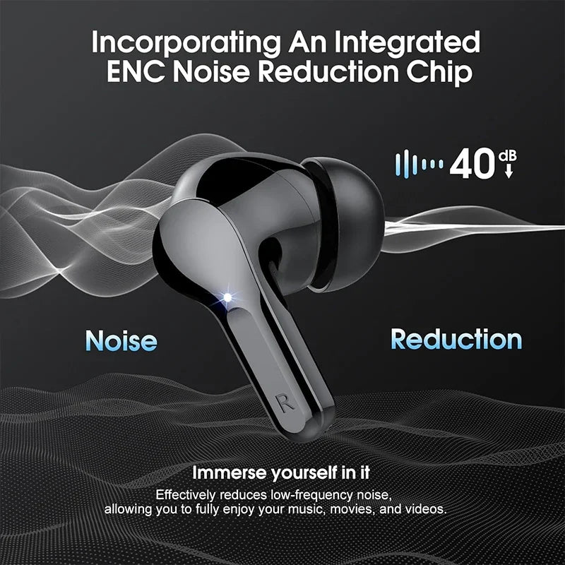 Wireless Earbuds Bluetooth 5.3 ENC Noise Cancelling 48H IP7
