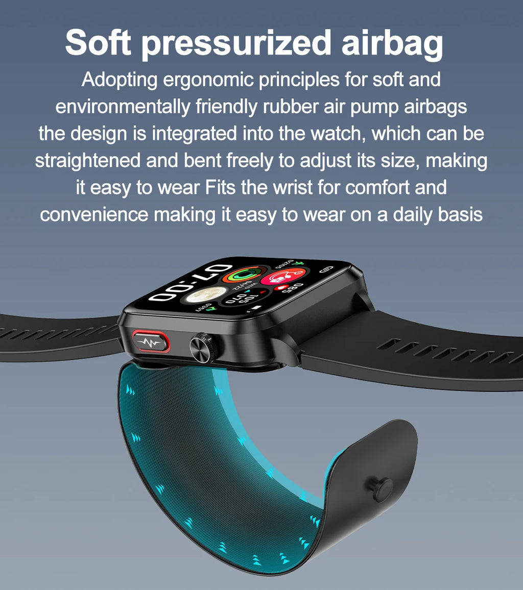 Air Pump Blood Pressure Smart Watch 2026