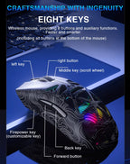 AULA SC620 Wireless Gaming Mouse 12000 DPI RGB