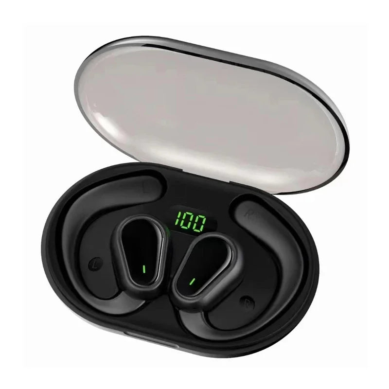 Bluetooth 5.3 Ear Hook Earphones HiFi Stereo Waterproof