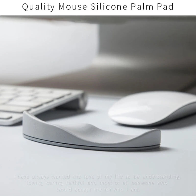 Silicone Mouse Wrist Rest – Ergonomic Palm Support