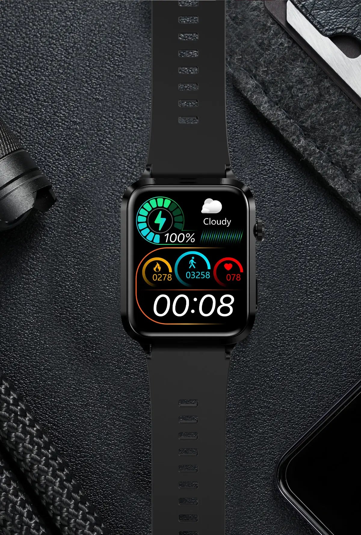 Air Pump Blood Pressure Smart Watch 2026
