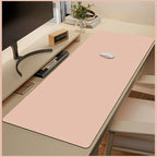 Faux Leather Mouse Pad Non-Slip Waterproof Desk Mat