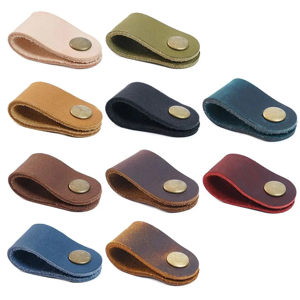 Leather Cord Organizer & Cable Winder
