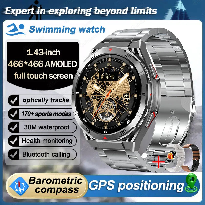 Waterproof GPS Smart Watch
