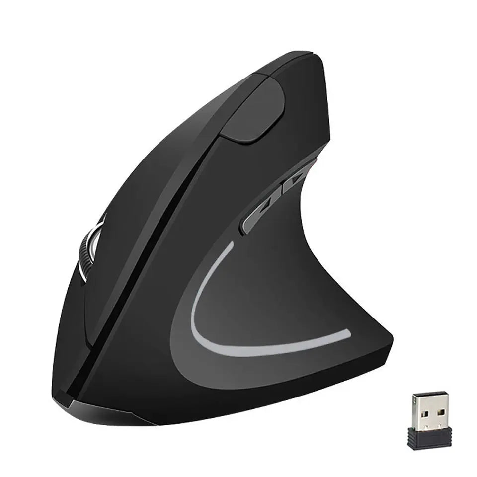 Vertical Wireless USB Mouse Ergonomic Rechargeable Portable PC Gamer For Computer Laptop Notebook Mause Gaming Accessories Mous