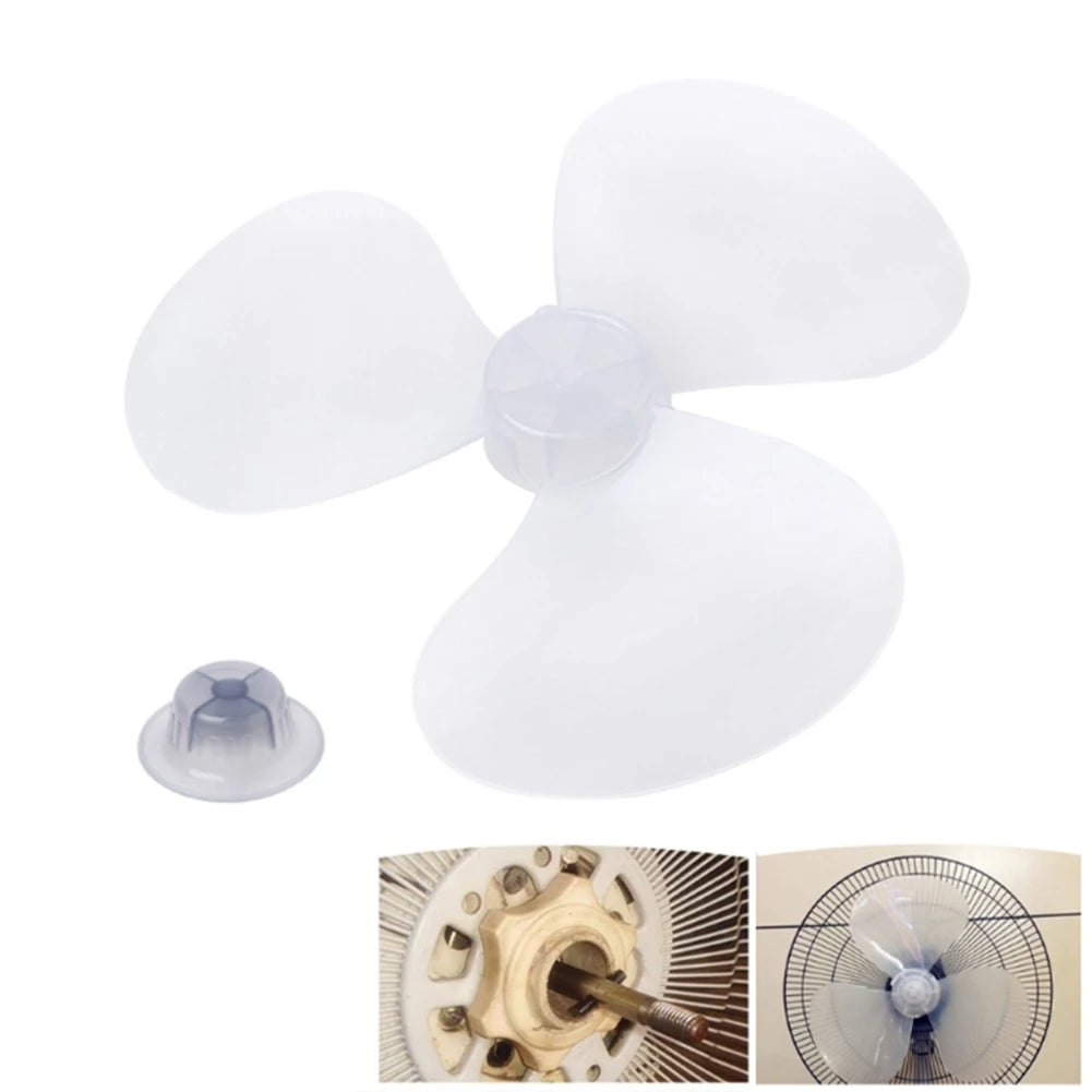 12-Inch 3-Leaf Replacement Fan Blade – Electric Fan Accessory