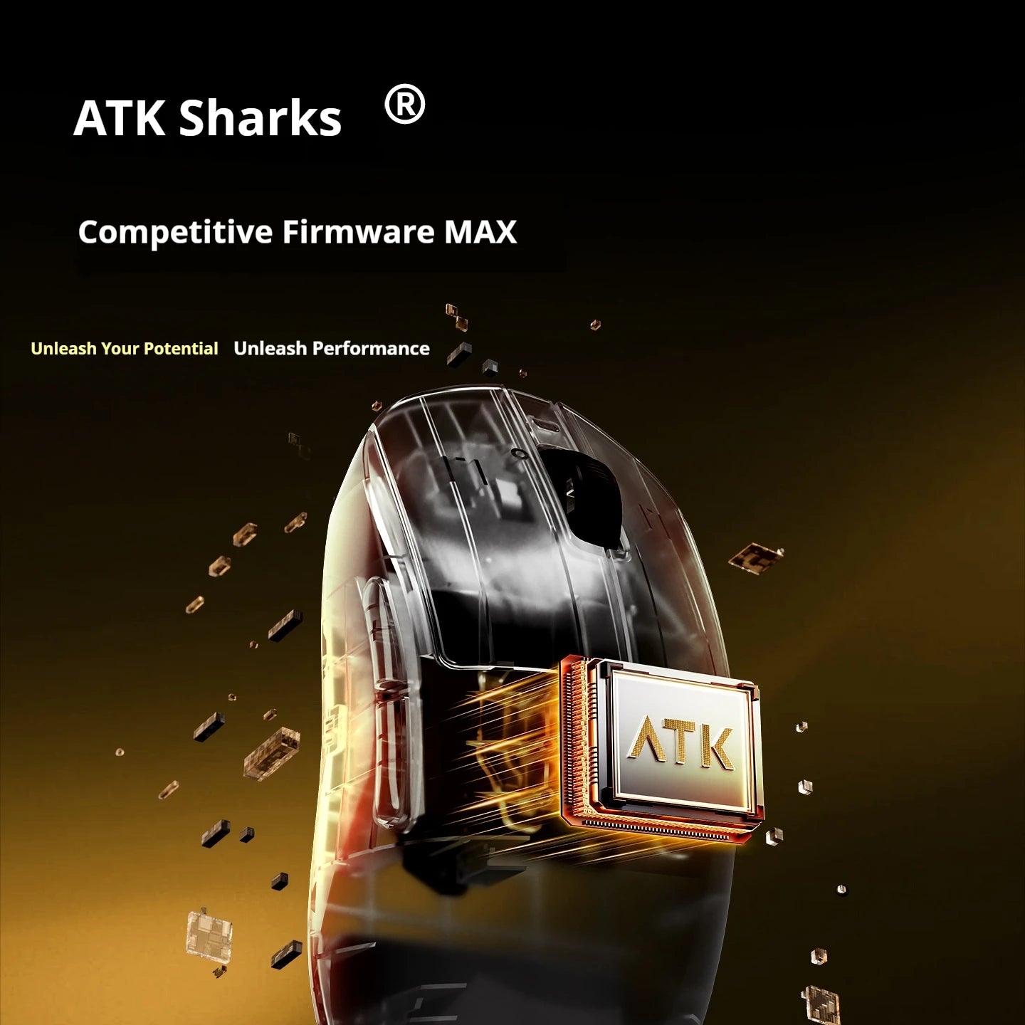 ATK DragonFly A9 Air Wireless Gaming Mouse 42000 DPI 8KHz