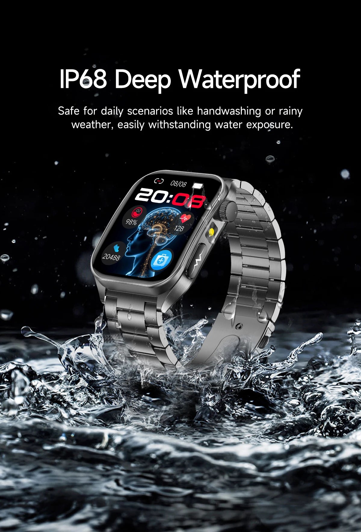 Non-Invasive Laser Health Smart Watch