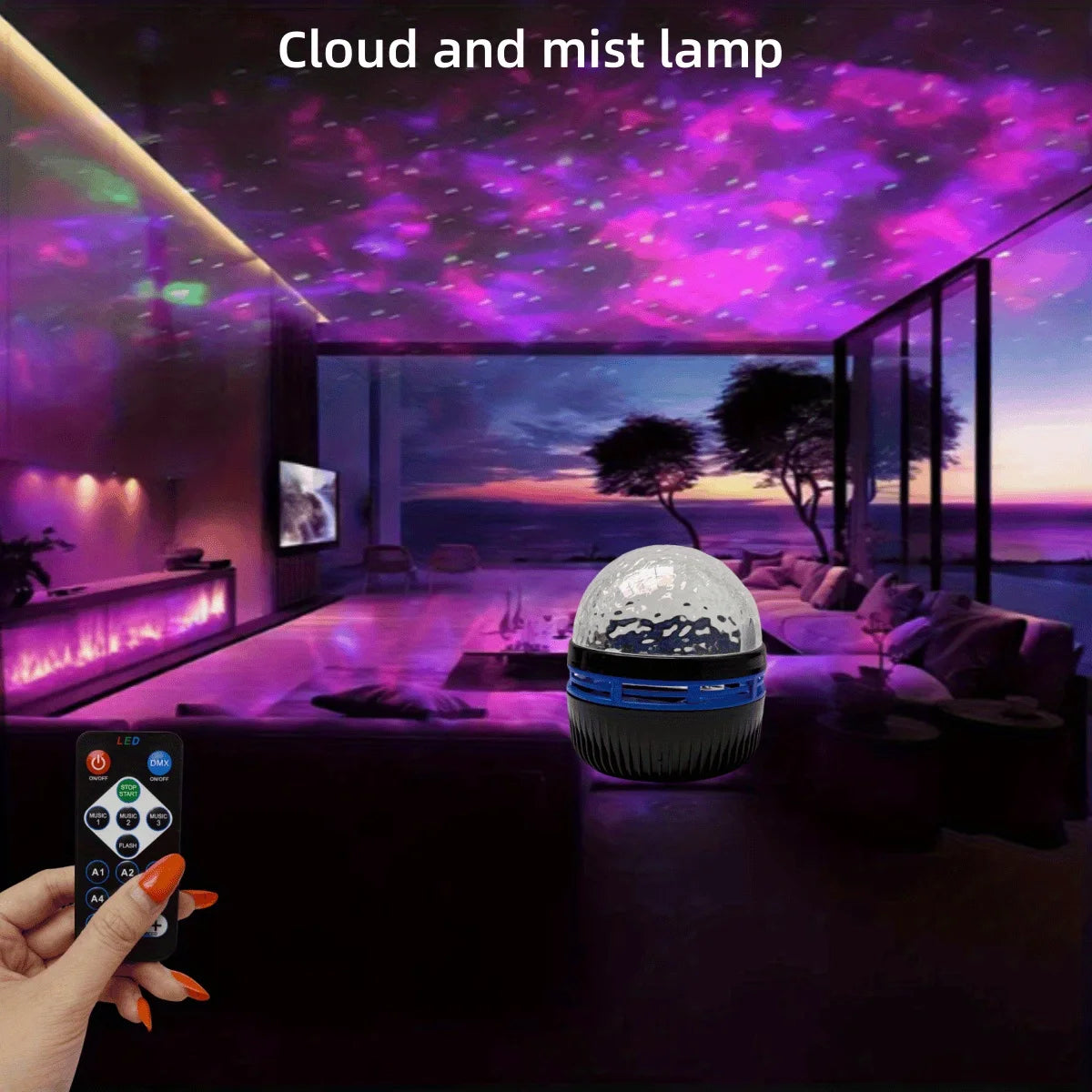 Galaxy Star Projector Night Light