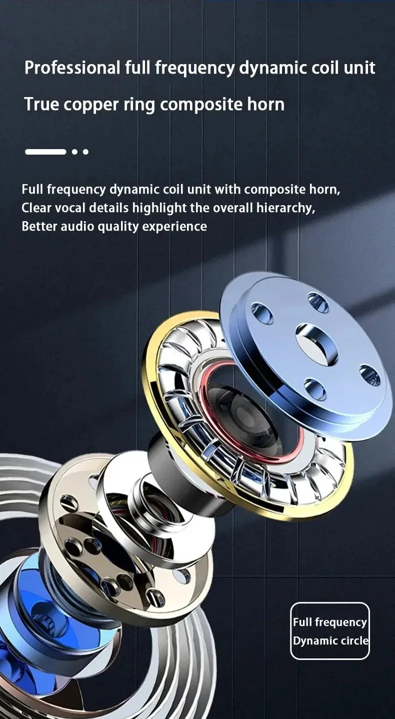 True Wireless Earbuds Ear Hook Sports HiFi Waterproof