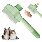 Self-Cleaning Pet Brush – Dog & Cat Grooming Comb