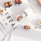 Cute Leather Cord Winder & Organizer