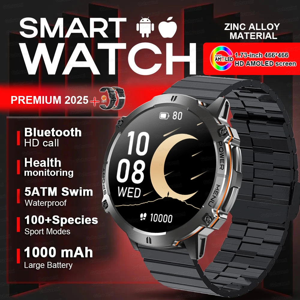 Military GPS Smart Watch – 10ATM