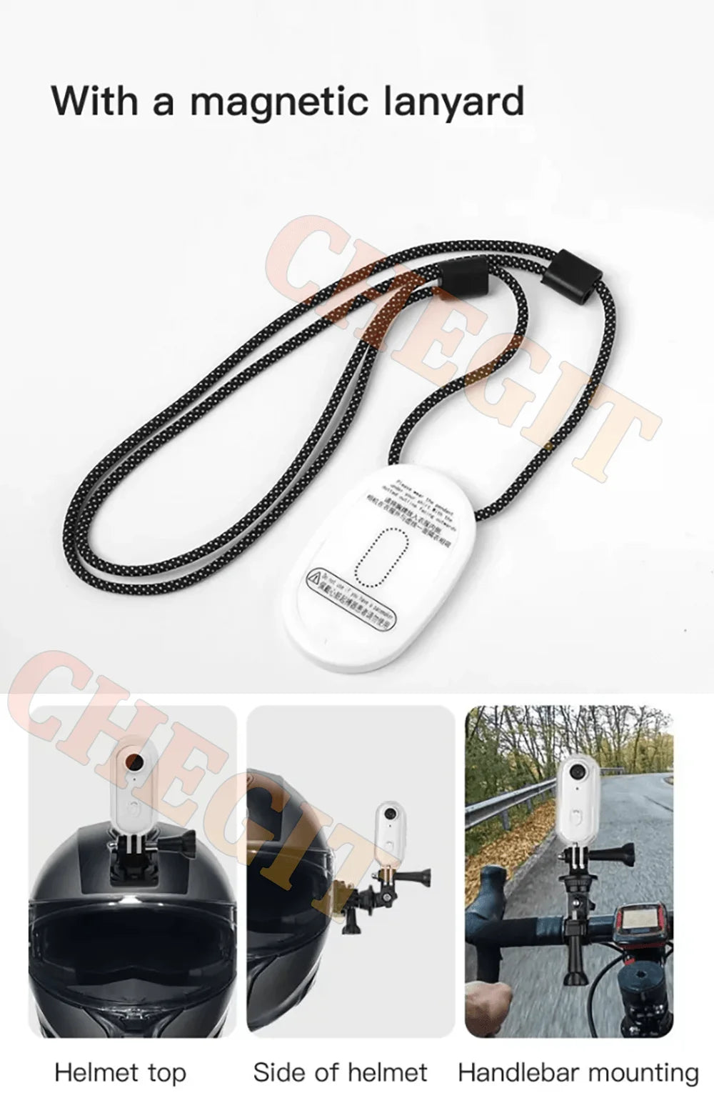 4K Mini WiFi Action Camera – Motorcycle, Bicycle & Body Cam