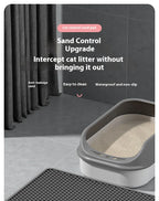 Large Waterproof Cat Litter Mat