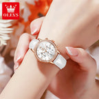 OLEVS 9933 Women's Diamond Quartz Watch