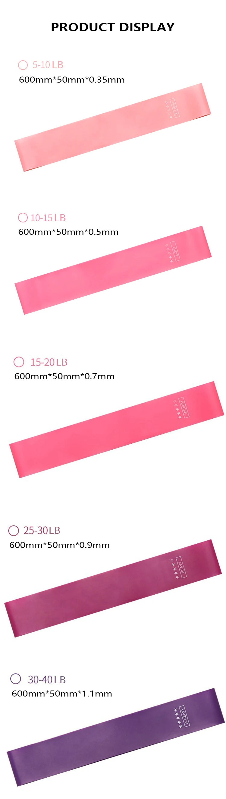 Yoga Resistance Bands – Fitness Set