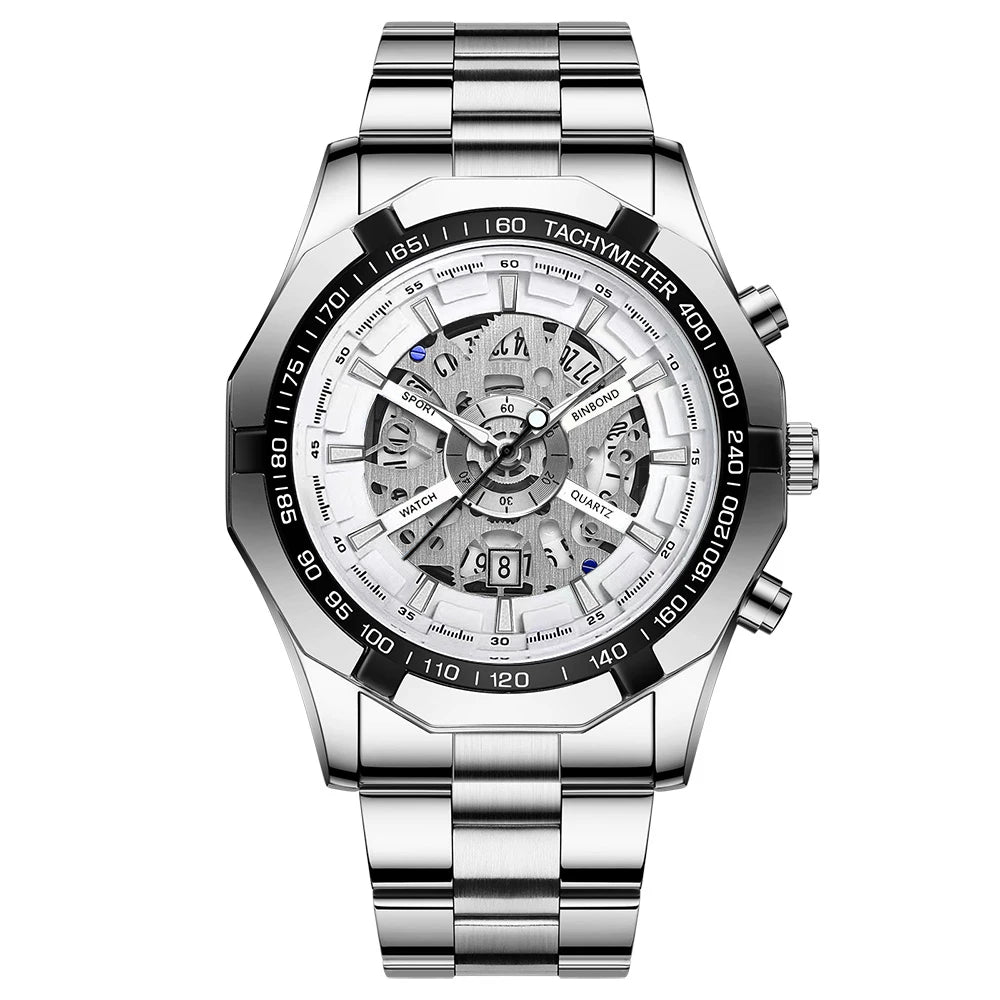 BINBOND S033 Men's Business Quartz Watch
