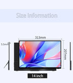 14" 4K OLED Portable Touchscreen Monitor with Stylus