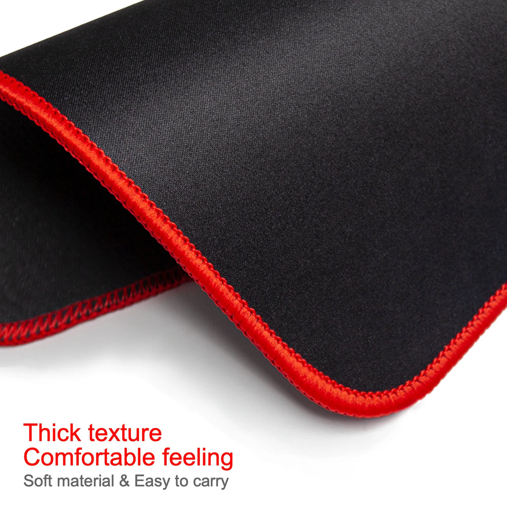 Small Gaming Mouse Pad Stitched Edge Non-Slip Washable
