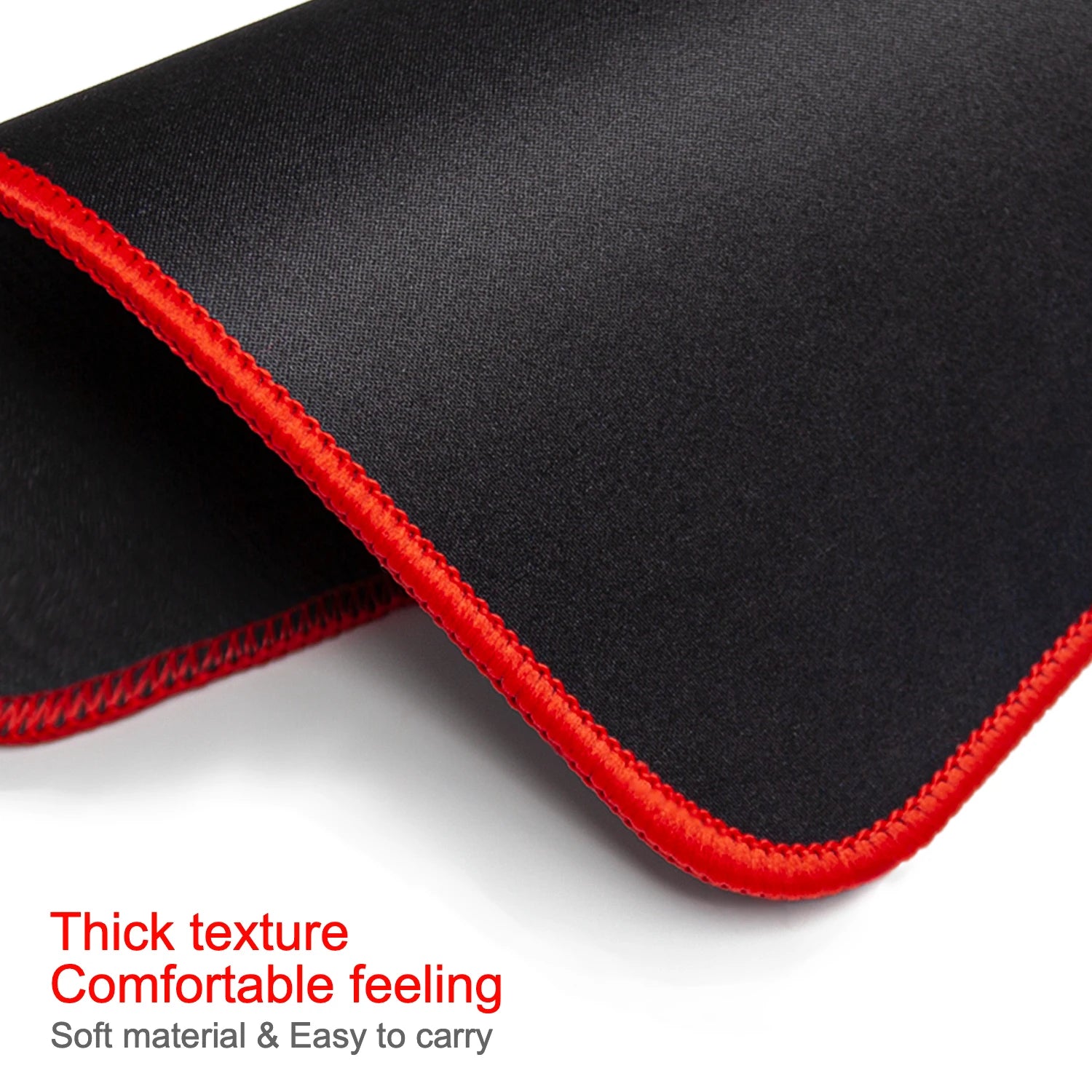 Small Gaming Mouse Pad Stitched Edge Non-Slip Washable