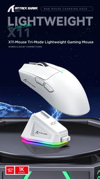 ATTACK SHARK X11 Wireless Gaming Mouse 22000 DPI 3-Mode