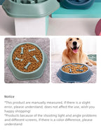Anti-Choking Slow Feeder Bowl for Dogs & Cats