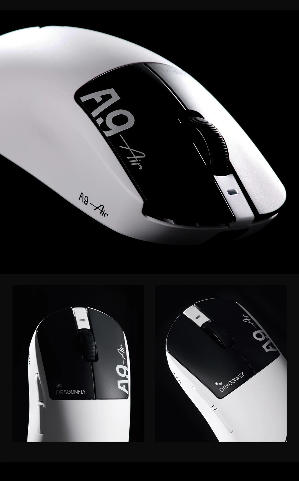 ATK DragonFly A9 Air Wireless Gaming Mouse 42000 DPI 8KHz