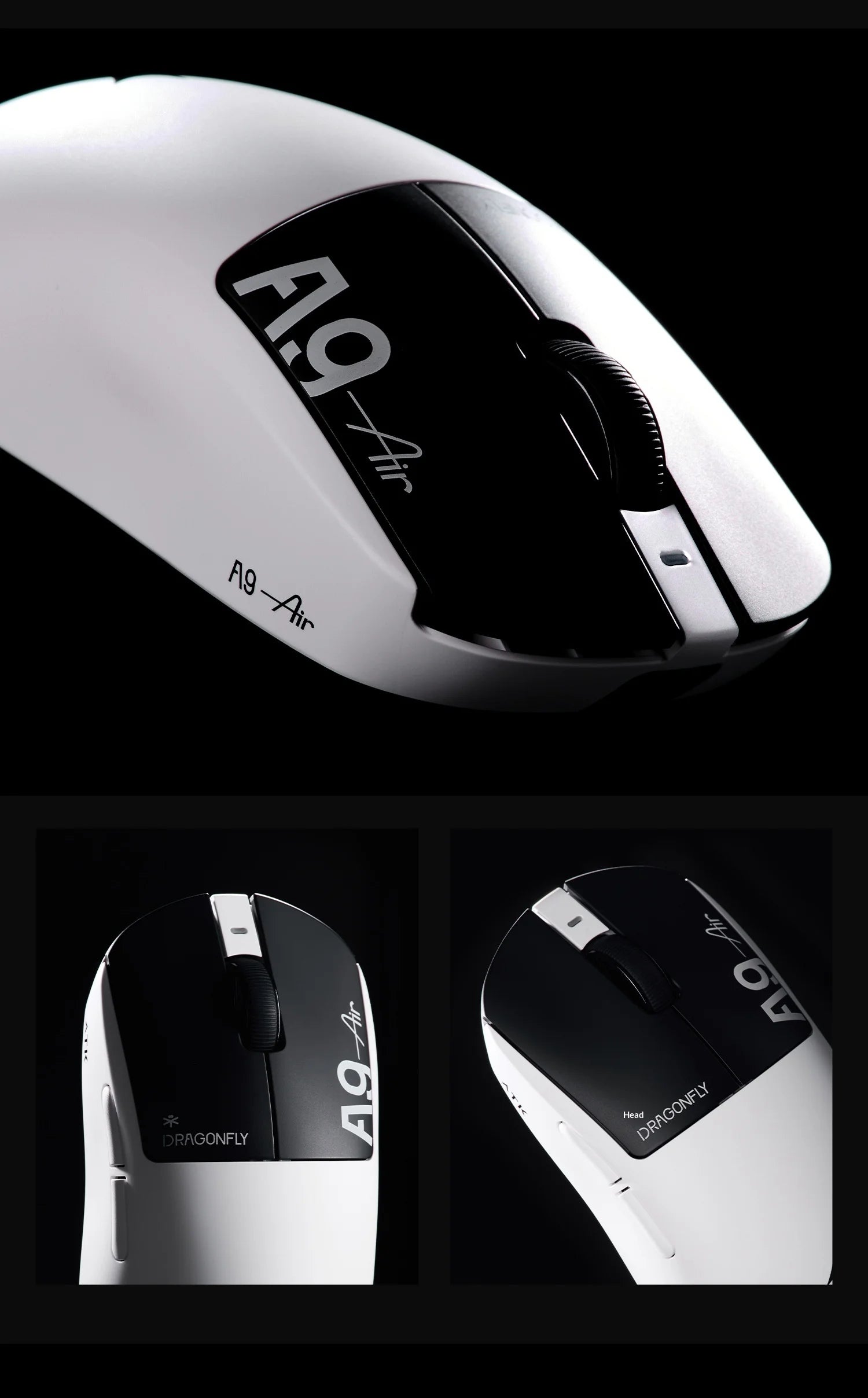 ATK DragonFly A9 Air Wireless Gaming Mouse 42000 DPI 8KHz