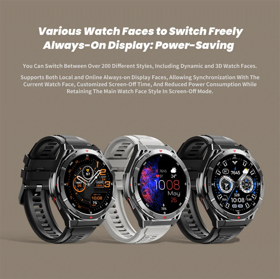 Waterproof GPS Smart Watch