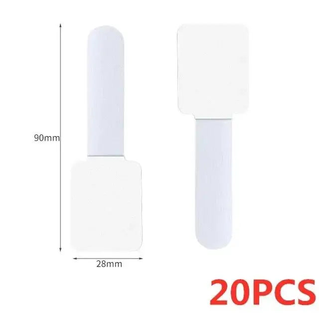 Reusable Cable Ties 20pcs Self-Adhesive Desk Cord Organizer