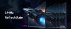 KTC H27S5C 27" Curved QHD 144Hz Gaming Monitor