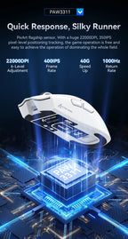 ATTACK SHARK X11 Wireless Gaming Mouse 22000 DPI 3-Mode