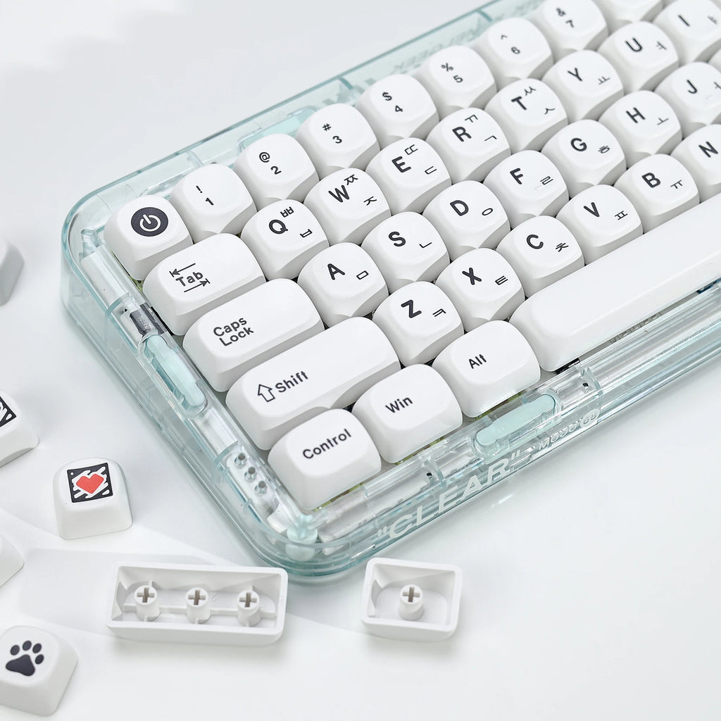 KBDiy Korean GMK Minimal KOA PBT Keycaps