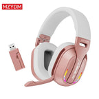 Wireless Gaming Headphones 2.4G Foldable Bluetooth PC PS4 PS5