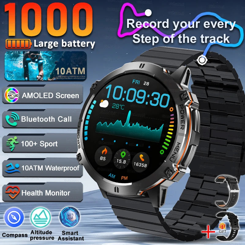 Large Battery Outdoor Smart Watch