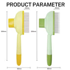 Self-Cleaning Pet Brush – Dog & Cat Grooming Comb