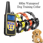 Waterproof Anti-Bark Dog Training Collar – Remote Control Rechargeable