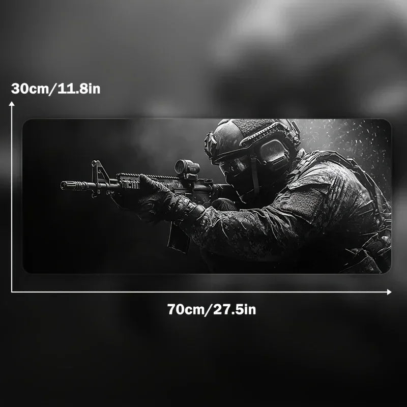XXL Tactical Gaming Mouse Pad Non-Slip Stitched Edges