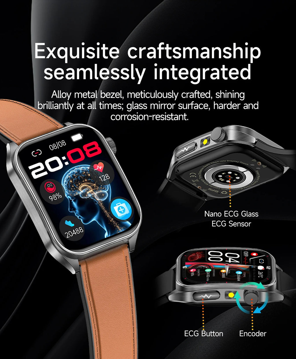 Non-Invasive Laser Health Smart Watch