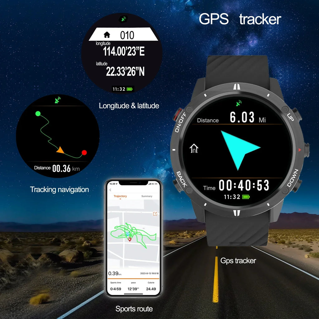 GPS Triathlon Sports Watch