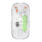 KEBIDUMEI Transparent Wireless Mouse Bluetooth Dual Mode Silent