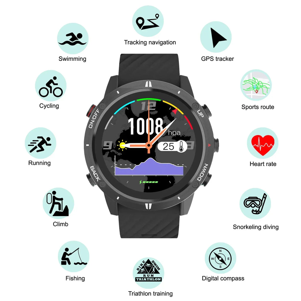 GPS Triathlon Sports Watch