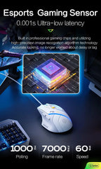 Inphic PG1 RGB Wired Gaming Mouse 12800 DPI 1000Hz