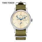 TIME TOKEN T454GS-L 1963 Pilot Automatic Watch