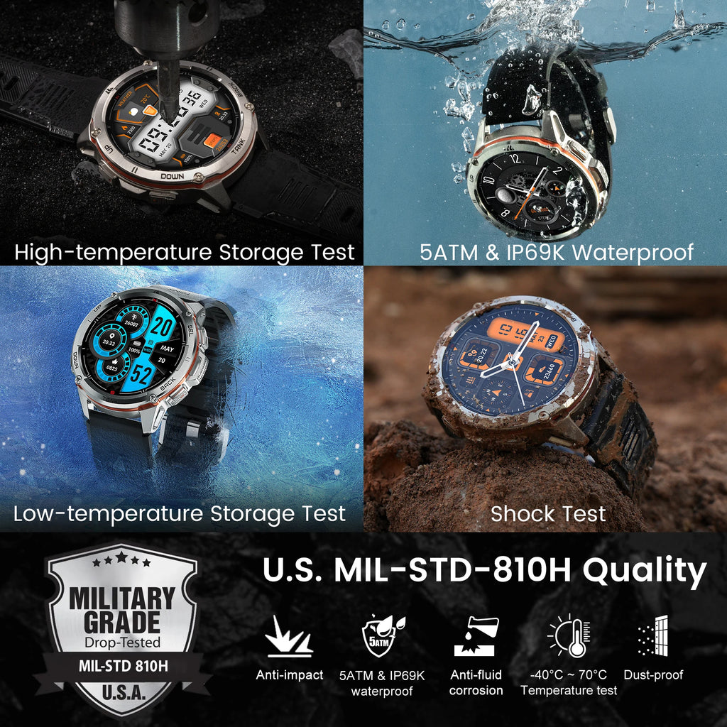GPS Fitness Smart Watch – AMOLED