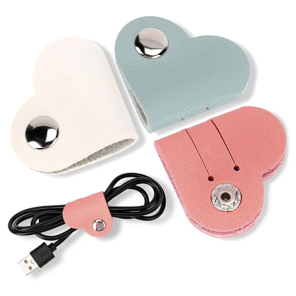 Leather Cable Winder & Cord Organizer